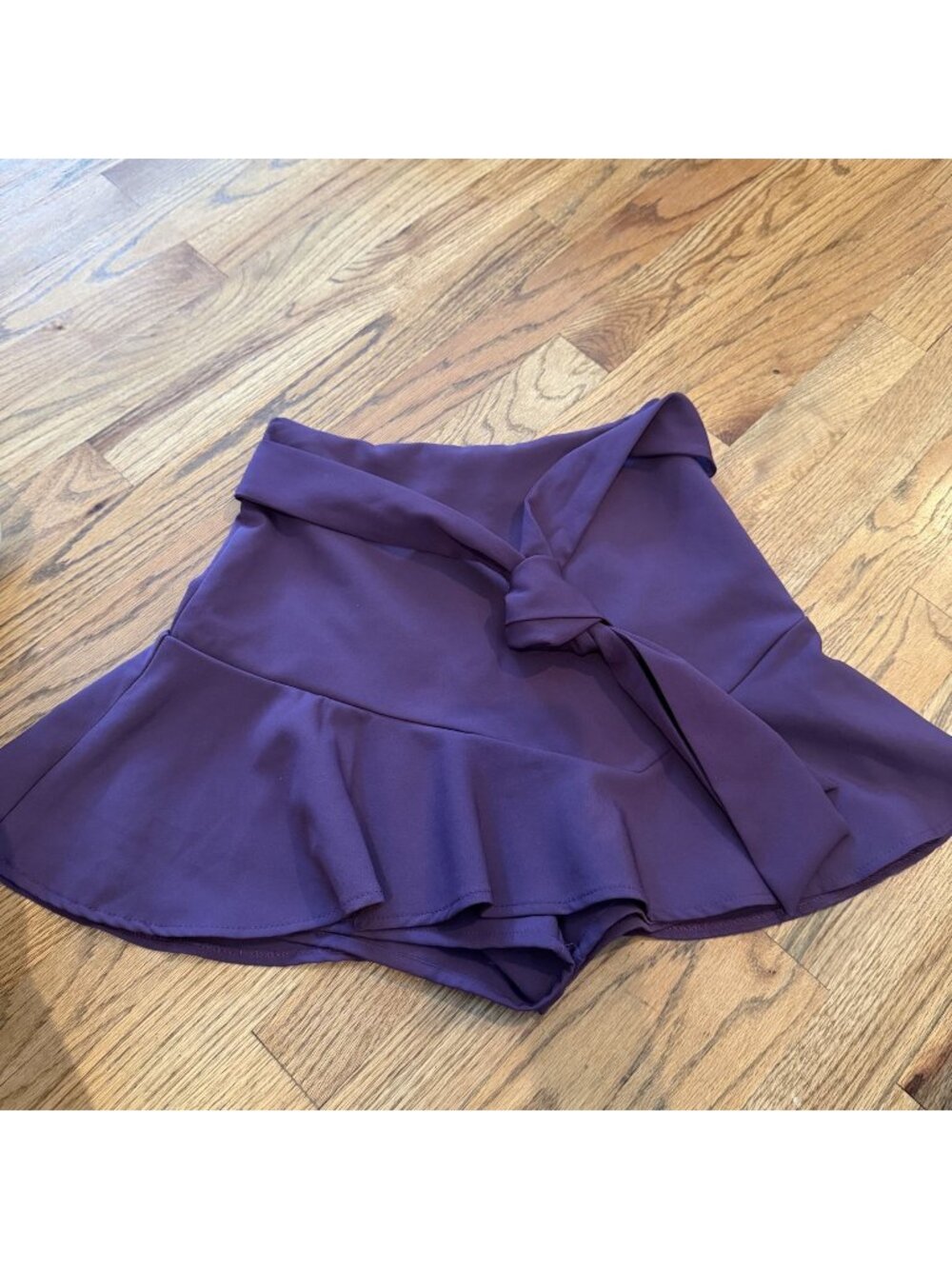 Zara Womens XS Purple Skirt Skort